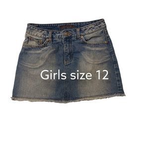 Limited Too Girl's Denim Skorts Size 12